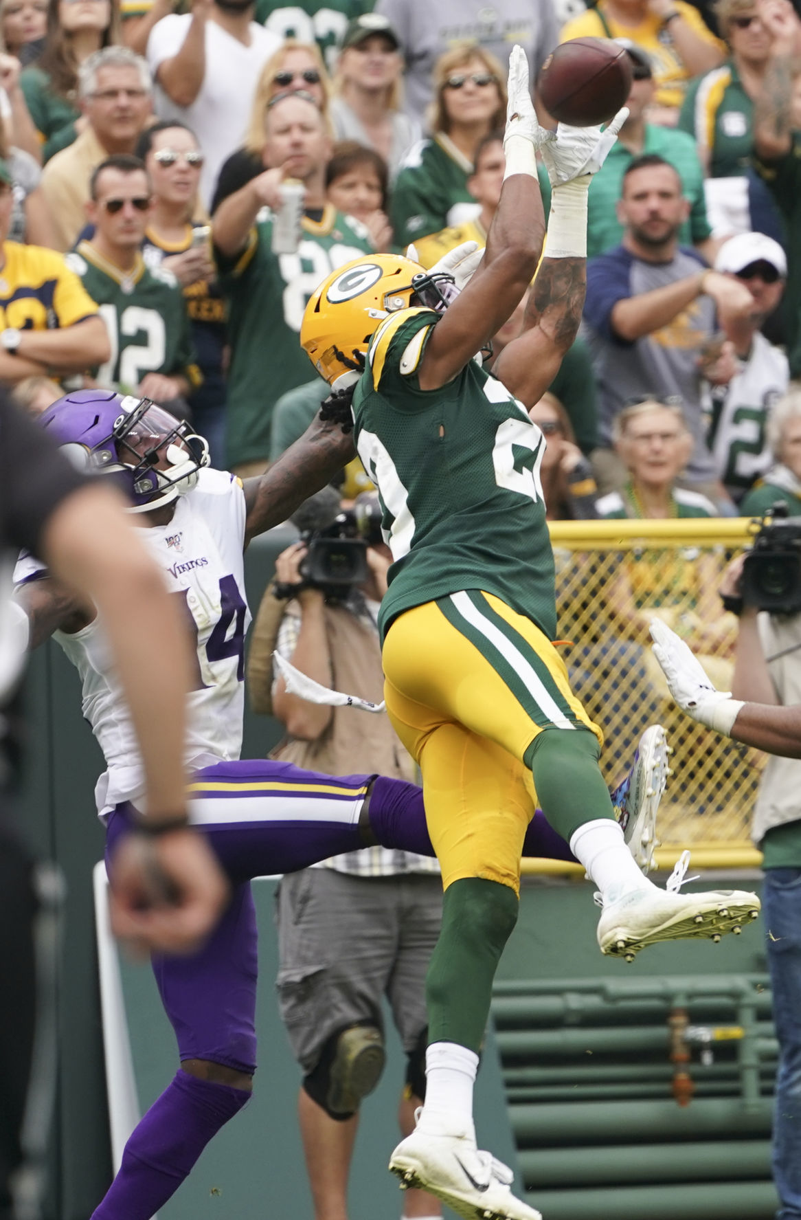Packers 21, Vikings 16